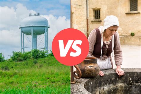 well water vs public water.